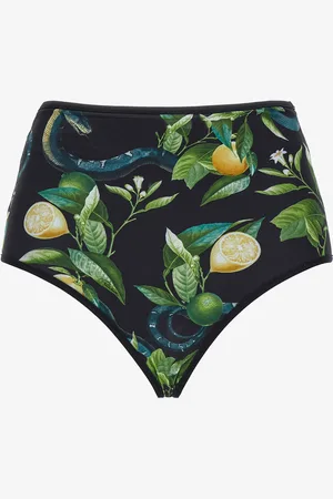 Roberto Cavalli Lemon Print Culotte - Female Beachwear Xs