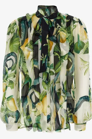 Roberto Cavalli Lemon Print Shirt - Female Blouses & Tops 38