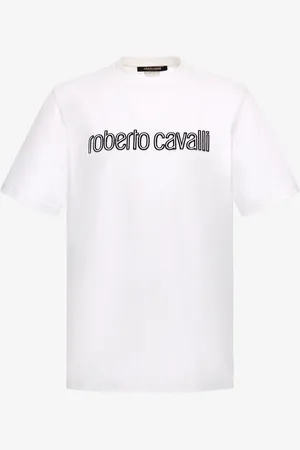 Roberto Cavalli Logo T-shirt - Male T-shirts And Polos S