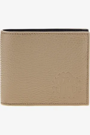 Roberto Cavalli Bifold Wallet - Male Small Leather Goods Unica