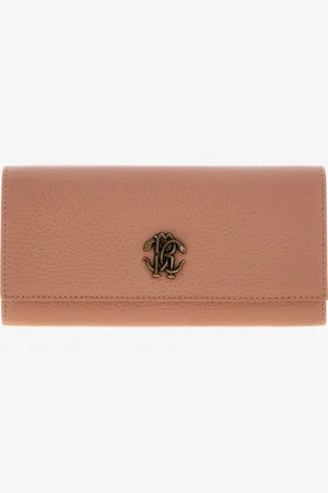 Roberto Cavalli Wallet With Monogram Rc - Female Small Leather Goods Unica