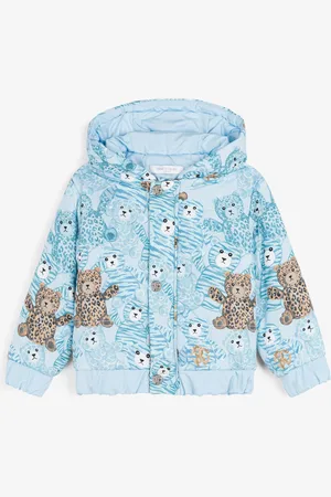 Roberto Cavalli Teddy Bear-print Padded Coat - Male Ready To Wear 06m