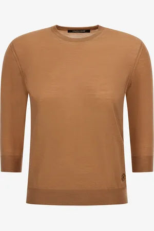 Roberto Cavalli Short-sleeved Sweater - Female Knitwear Xs