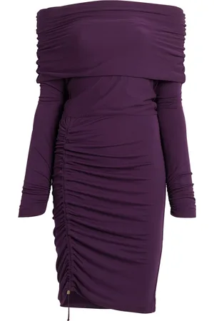 Roberto Cavalli Cowl Top Gathered Dress - Female Special Selection 38
