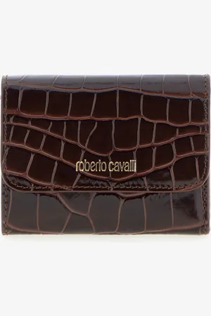 Roberto Cavalli Crocodile-print Wallet - Female Small Leather Goods Unica