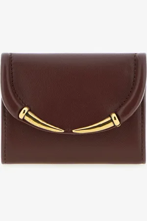 Roberto Cavalli Fang Closure Wallet - Female Small Leather Goods Unica