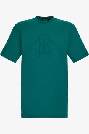 Roberto Cavalli Logo T-shirt - Male T-shirts And Polos S