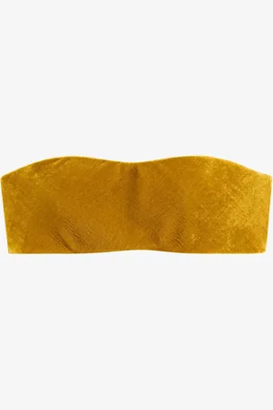 Roberto Cavalli Velvet Bandeau Top - Female Blouses & Tops 40