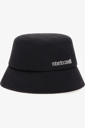 Roberto Cavalli Cap With Logo - Female Hats & Gloves Unica