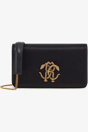 Roberto Cavalli Shoulder Bag With Monogram - Female Shoulder Bags Unica