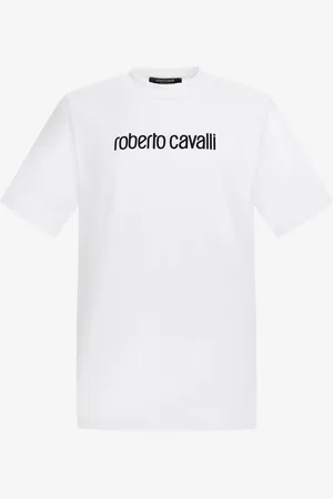 Roberto Cavalli T-shirt With Logo - Male T-shirts And Polos S