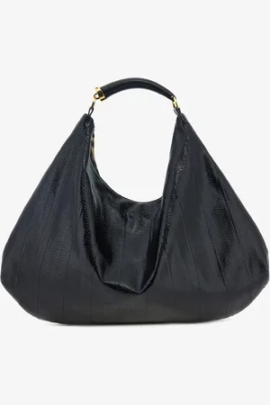 Roberto Cavalli Hobo Bag With Fang Handle - Female Top Handle Unica