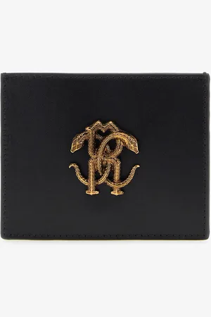Roberto Cavalli Cardholder With Monogram Rc - Female Small Leather Goods Unica