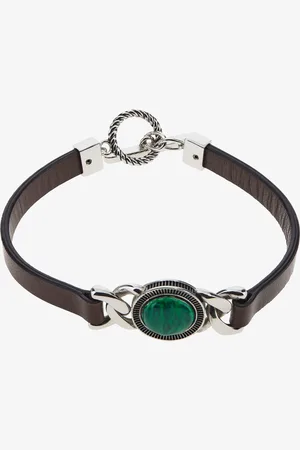 Roberto Cavalli Bracelet With Stone - Male Bracelets Unica