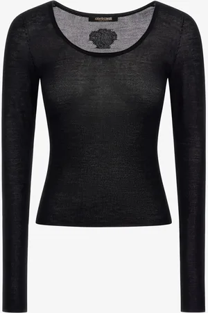 Roberto Cavalli Crew Neck Sweater - Female Knitwear M