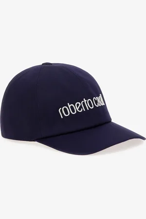 Roberto Cavalli Cap With Logo - Female Hats & Gloves Unica