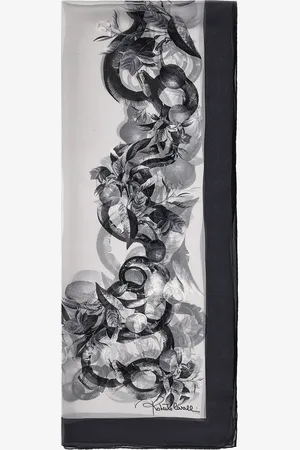 Roberto Cavalli Stole With Lemon Print - Female Scarves & Silks Unica