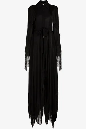 Roberto Cavalli Fringed Maxi Dress - Female Dresses 38