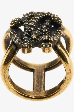 Roberto Cavalli Ring With Monogram Rc - Female Fashion Jewelry 12