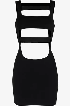Roberto Cavalli Cut-out Detail Mini Dress - Female Dresses 38