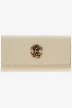 Roberto Cavalli Wallet With Monogram Rc - Female Small Leather Goods Unica