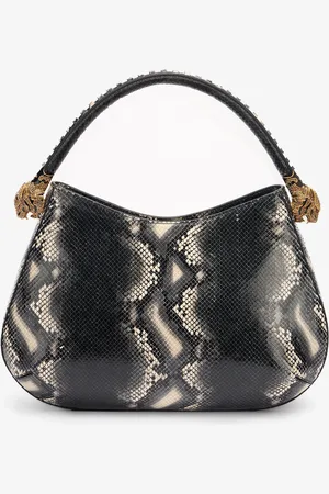 Roberto Cavalli Python-print Roar Bag - Female Shoulder Bags Unica