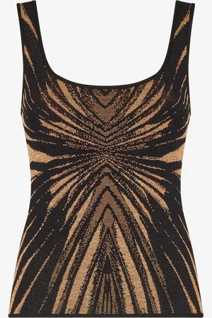 Roberto Cavalli Knit Top With Ray Of Print - Female 38
