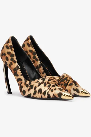 Roberto Cavalli Slingback Le Pettegole Leopard Print - Female Le Pettegole 36