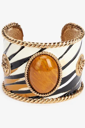 Roberto Cavalli Enameled Metal Bracelet - Female Fashion Jewelry Unica