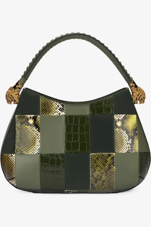 Roberto Cavalli Patchwork Shoulder Bag - Female Shoulder Bags Unica