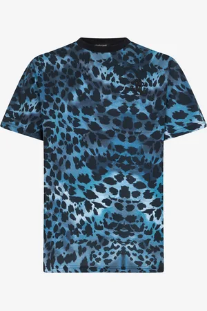 Roberto Cavalli Jaguar Skin Print T-shirt - Man T-shirts And Polos S