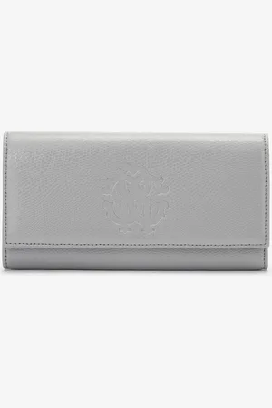 Roberto Cavalli Wallet With Flap And Monogram Rc - Woman Small Leather Goods Unica