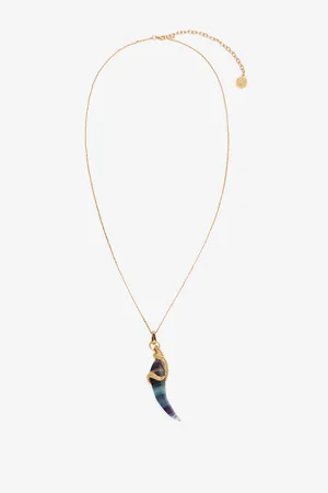 Roberto Cavalli Necklace With Fang Pendant - Female Fashion Jewelry Unica