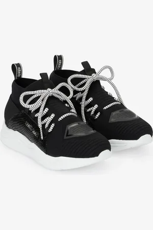 Roberto Cavalli Sneakers With Snake-effect Inserts - Woman Sneakers 35