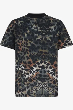 Roberto Cavalli Jaguar Skin Print T-shirt - Man T-shirts And Polos S