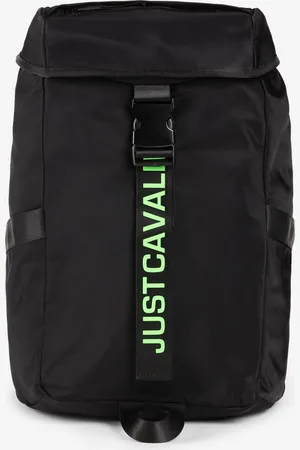 Roberto Cavalli Just Cavalli Logo-print Backpack - Male Backpacks & Fannypacks Unica