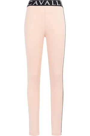 Roberto Cavalli Logo-jacquard Leggings - Female Ready To Wear M