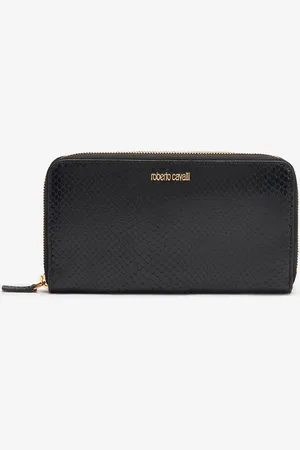 Roberto Cavalli Snake Scale-effect Wallet - Female Wallets Unica