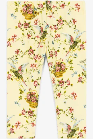 Roberto Cavalli Floral-print Leggings - Female Ready To Wear 06m