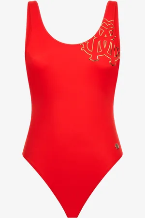 Roberto Cavalli Swimsuit With Monogram Rc - Female Beachwear Xs