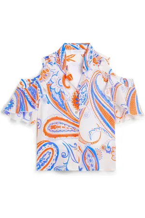 Roberto Cavalli Lizard Bandana Print Top - Female Ready To Wear 07a