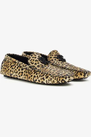 Roberto Cavalli Rc Monogram Mocassins - Male Loafers & Moccasins 43