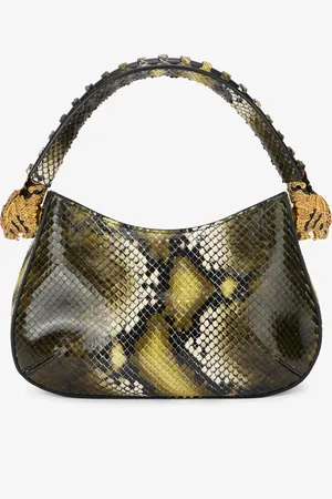 Roberto Cavalli Python-print Roar Bag - Female Shoulder Bags Unica