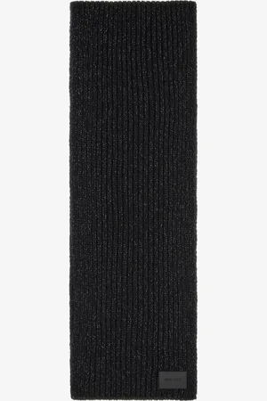 Roberto Cavalli Mohair Blend Scarf With Branded Tag - Female Scarves & Silks Unica