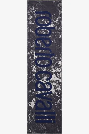 Roberto Cavalli Scarf With Appaloosa Print And Logo - Male Scarves & Silks Unica