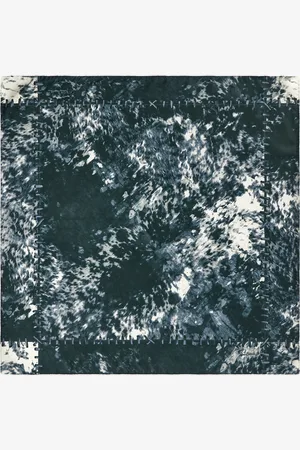 Roberto Cavalli Silk Scarf With Appaloosa Print - Female Scarves & Silks Unica