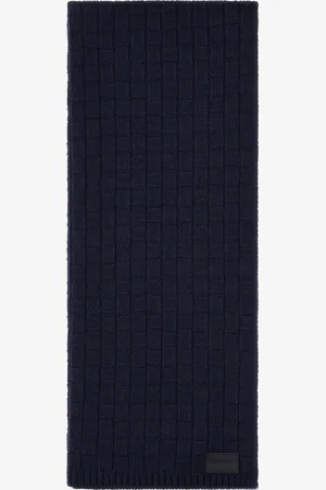 Roberto Cavalli Alpaca Blend Scarf With Branded Tag - Male Scarves & Silks Unica