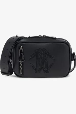 Roberto Cavalli Rc Logo Shoulder Bag - Male Unica