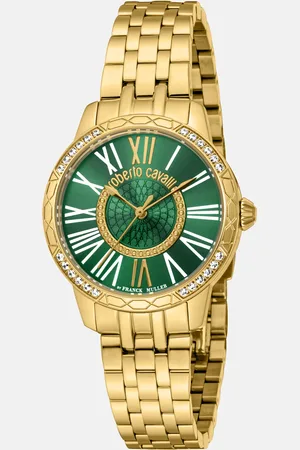 Roberto Cavalli By Franck Muller Logo Watch - Female Watches 30~mm