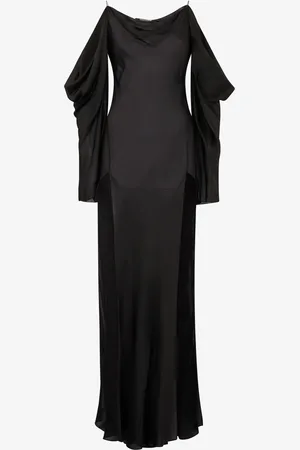 Roberto Cavalli Long Silk Dress - Female Dresses 38